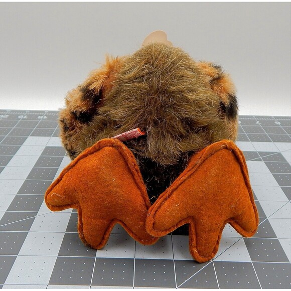 Vintage R Dakin Owlbert Owl Plush 28-1039 Brown Bird Stuffed Toy Animal 1980 Tag - Picture 6 of 11